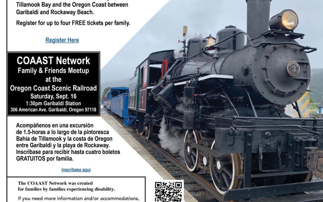 Free Oregon Coast Scenic Railroad Tickets Family & Friends Meetup